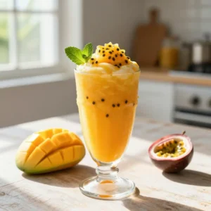 Passion Fruit Mango Smoothie: Tropical Refreshment