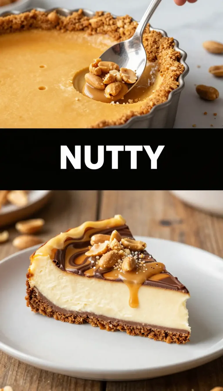Peanut Butter Swirl Cheesecake