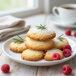 Easy Homemade Shortbread Rounds Recipe - Deliciously Simple
