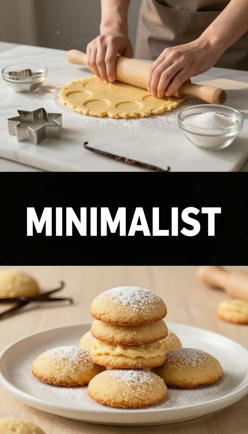 Plain Vanilla Sugar Cookies pinterest pin