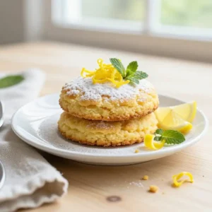 Easy Cheesy Polenta & Lemon Cookies Recipe for a Crowd