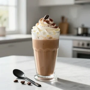 Iced Protein Coffee Frappe for Energy & Muscle Recovery