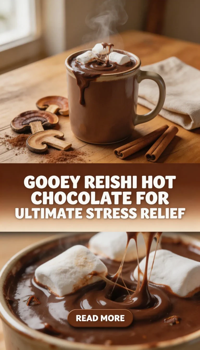 Reishi Hot Chocolate for Stress Relief