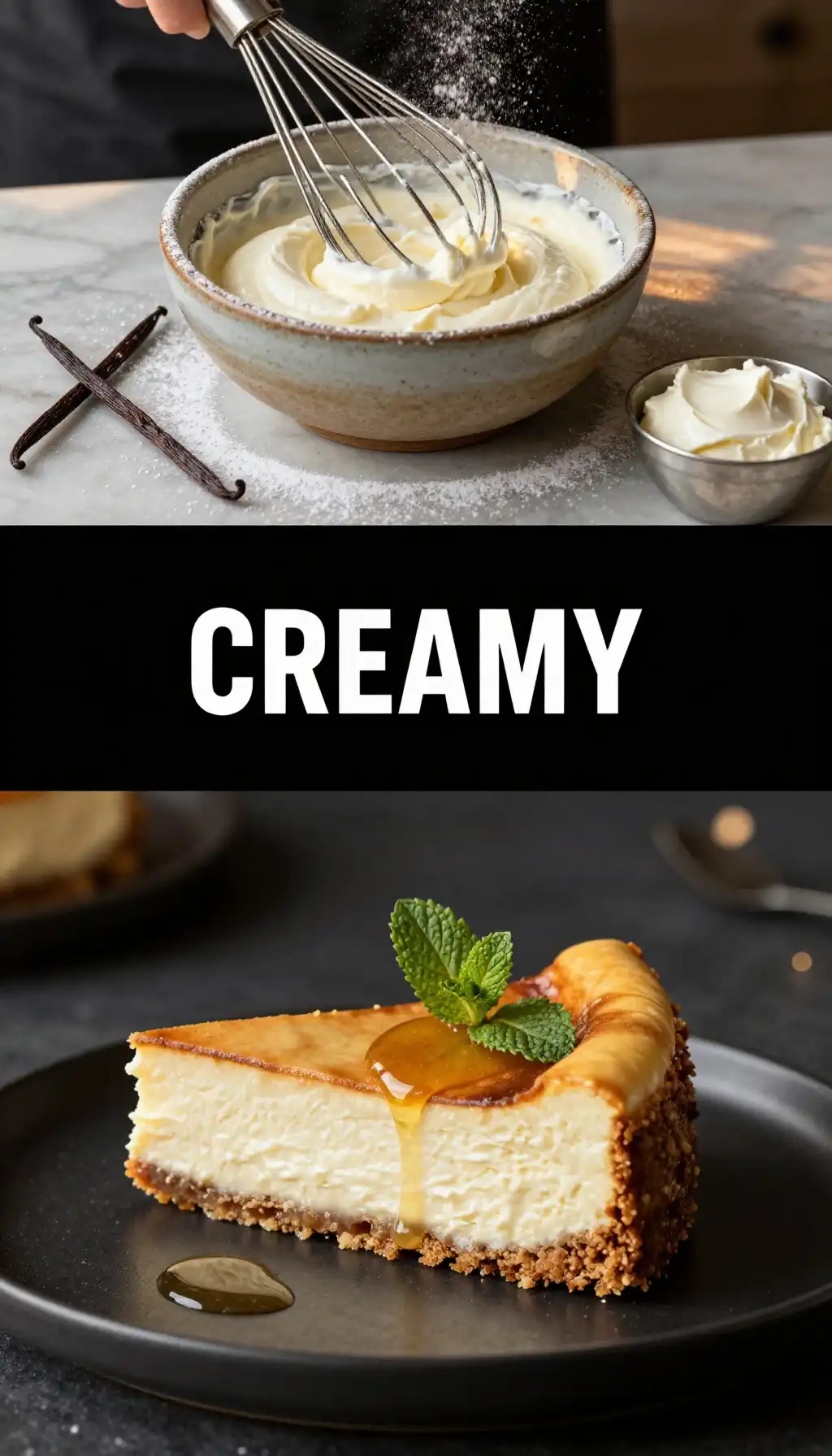 Ricotta And Sweet Cream Cheesecake