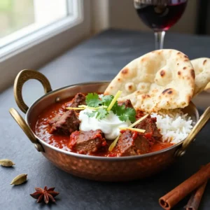 Slow Cooker Lamb Rogan Josh | Kashmiri Spices Recipe