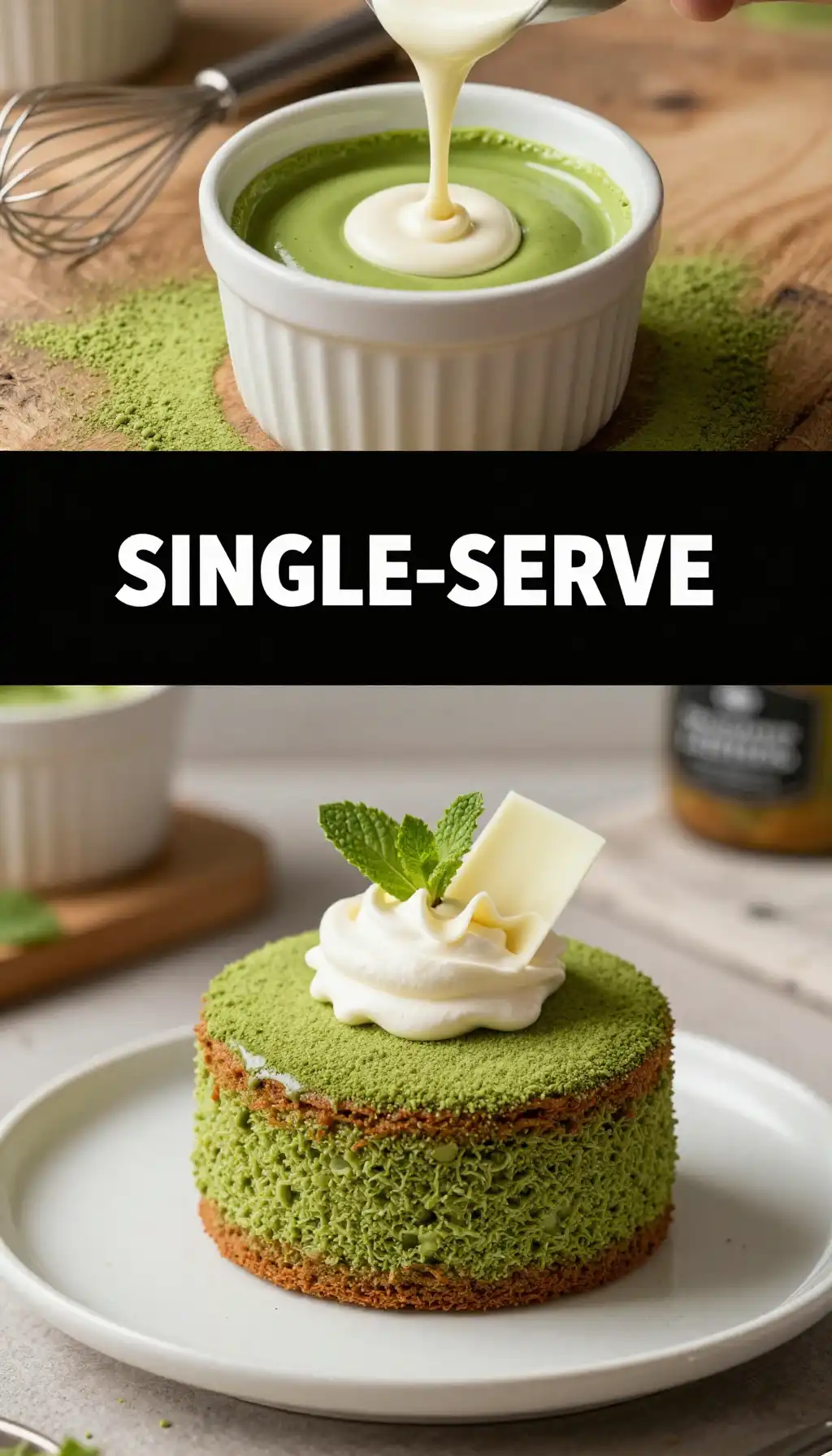Solo Matcha And White Chocolate Cake