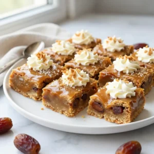 Gooey Sticky Toffee Pudding Bars | Easy Dessert Recipe