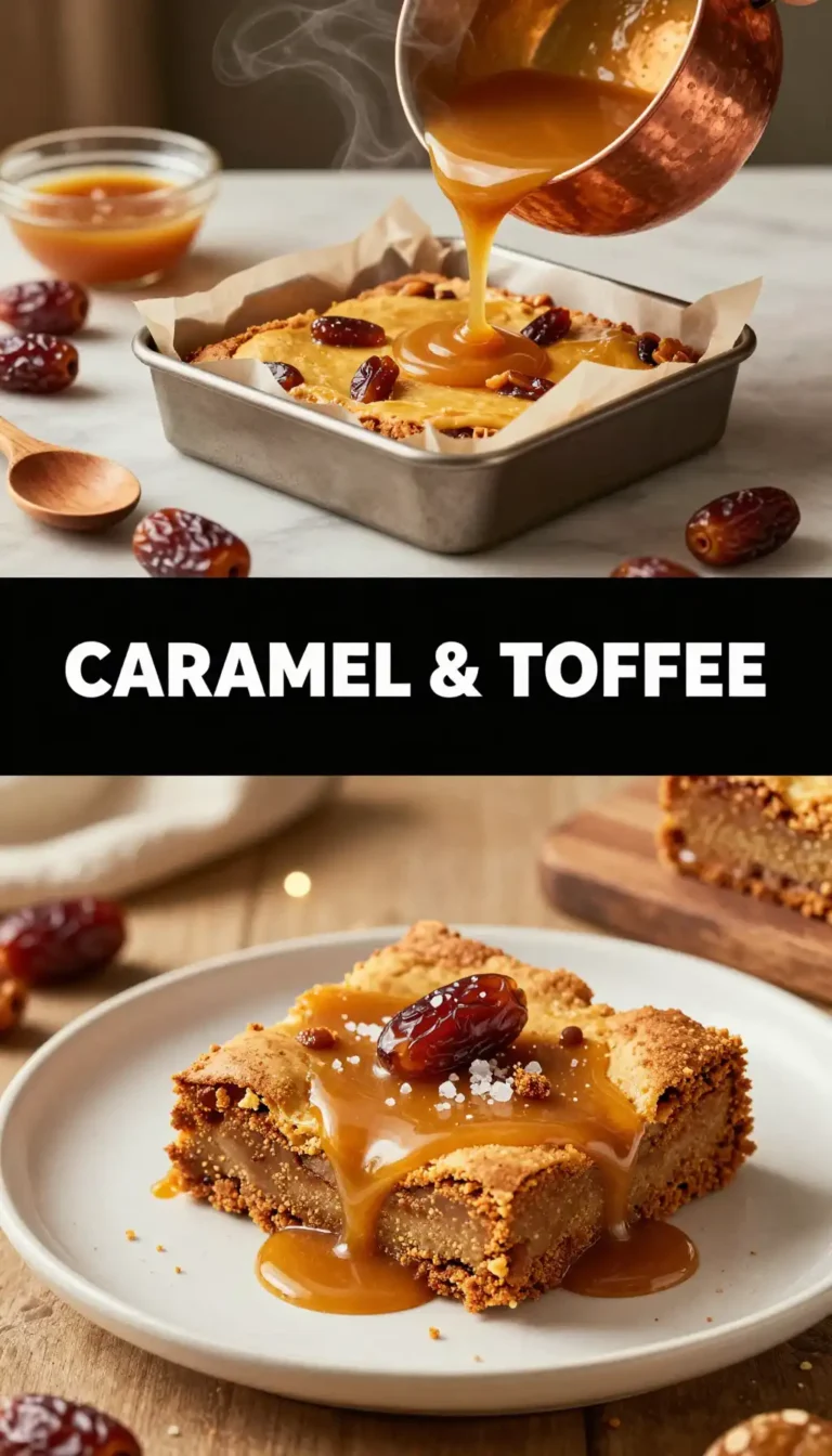 Sticky Toffee Pudding Blondies