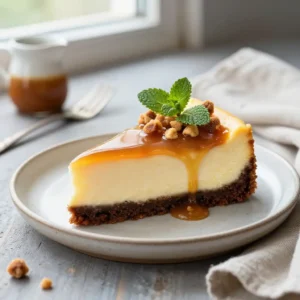 Decadent Sticky Toffee Pudding Cheesecake Recipe