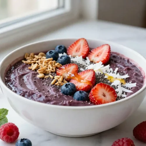Easy Strawberry Açaí Bowl Recipe for Berry Lovers