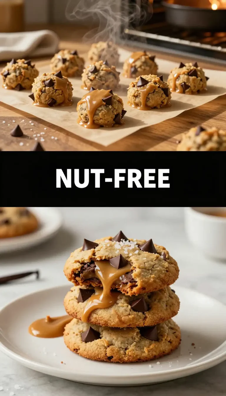 Sunflower Butter Chocolate Chip Cookies