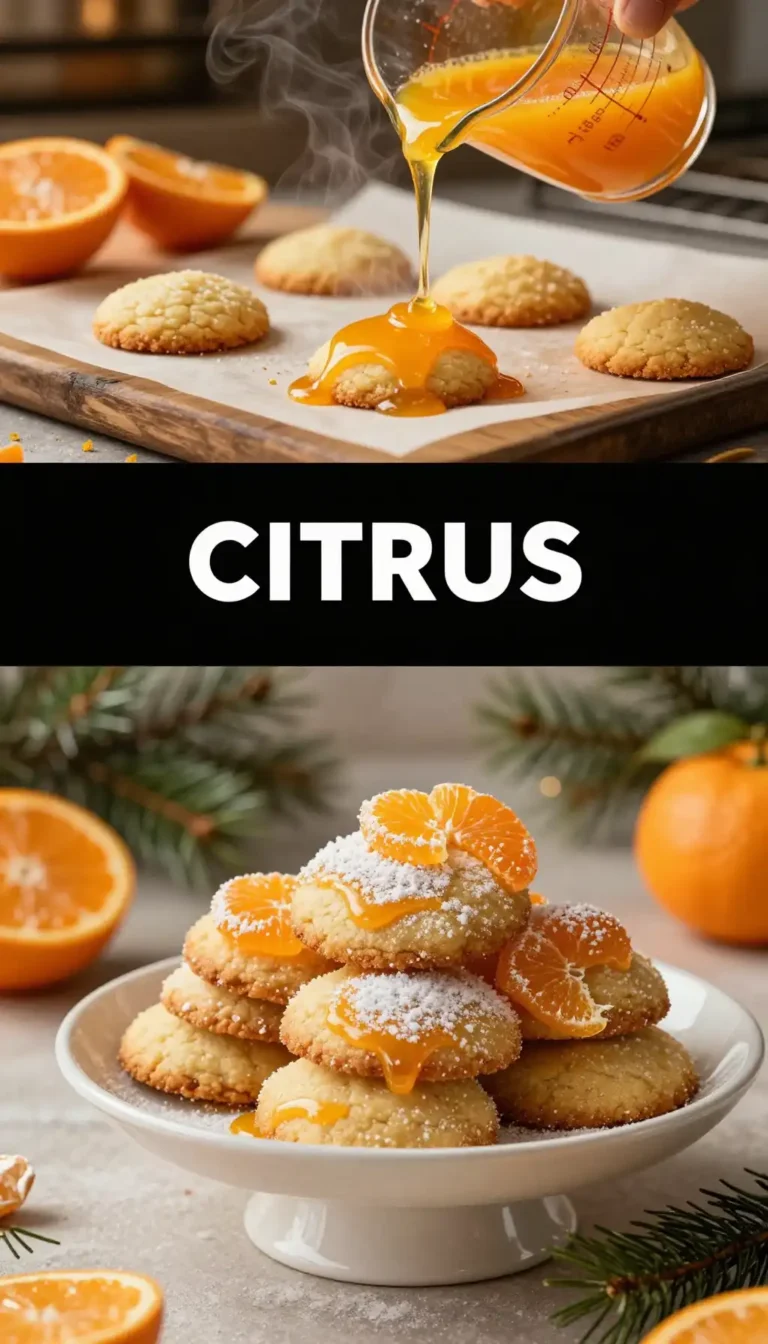 Tangerine Glazed Sugar Cookies