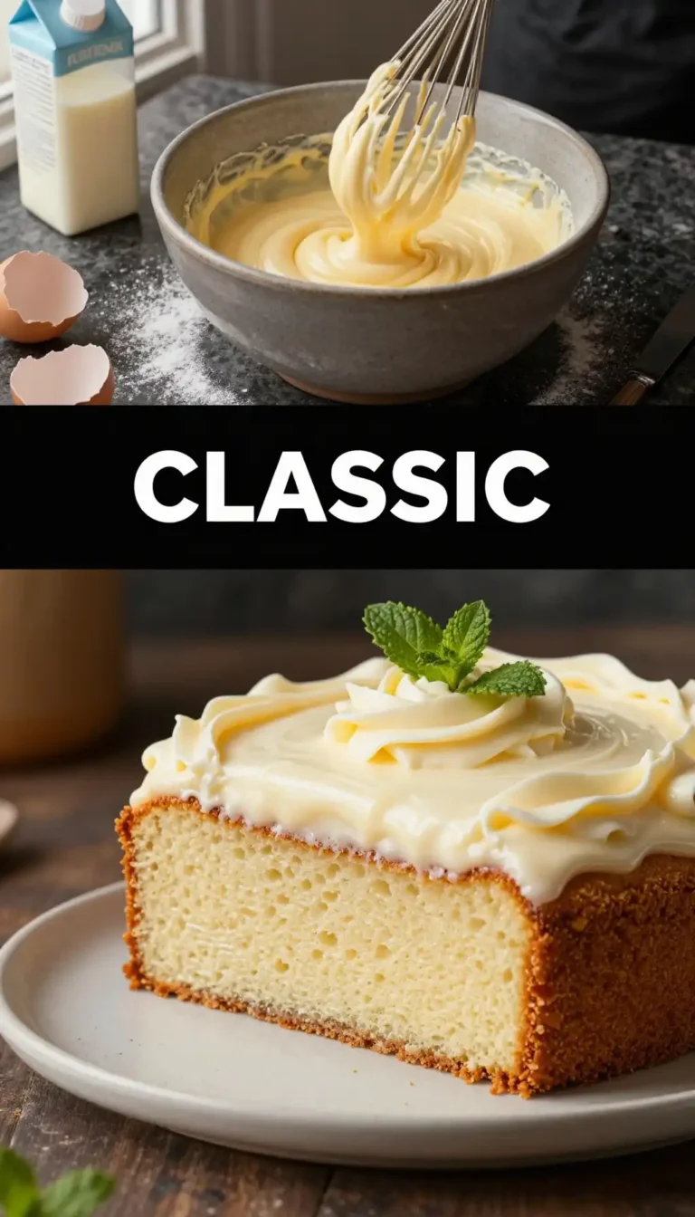 Tender Buttermilk Cake With Sweet Cream Frosting