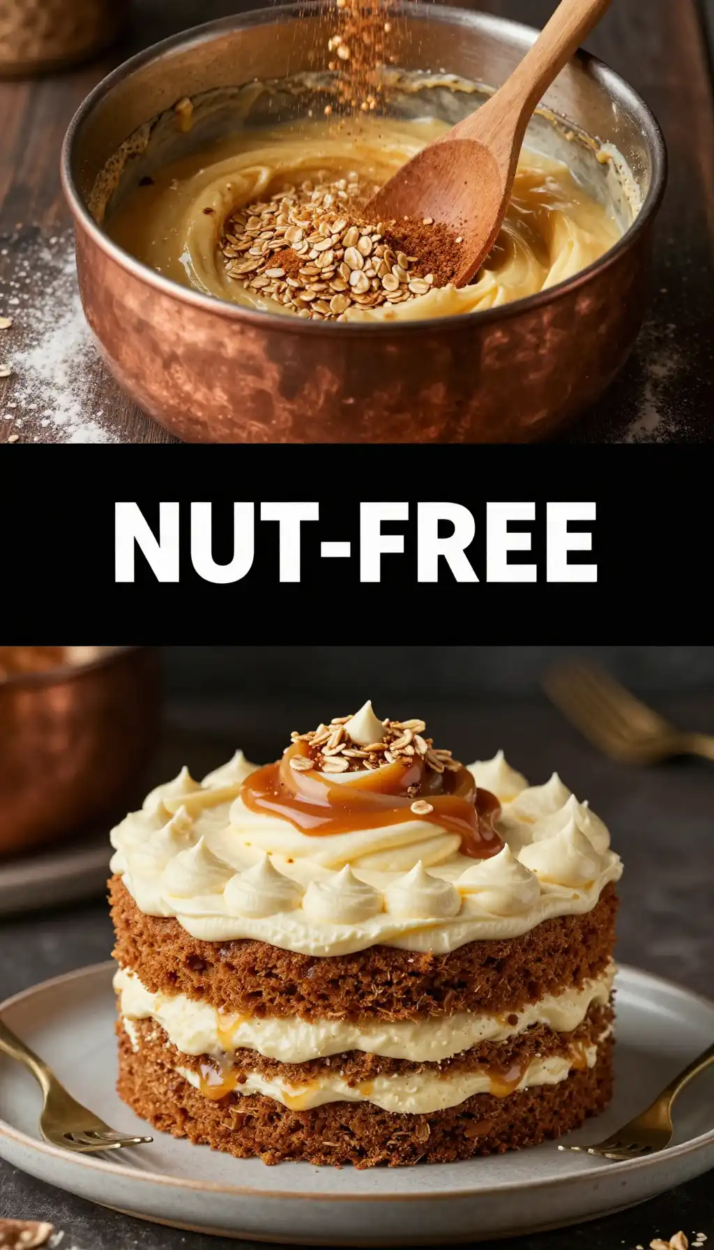 Toasted Oat And Cinnamon Layer Cake