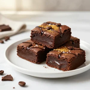 Decadent Triple Chocolate Espresso Brownies
