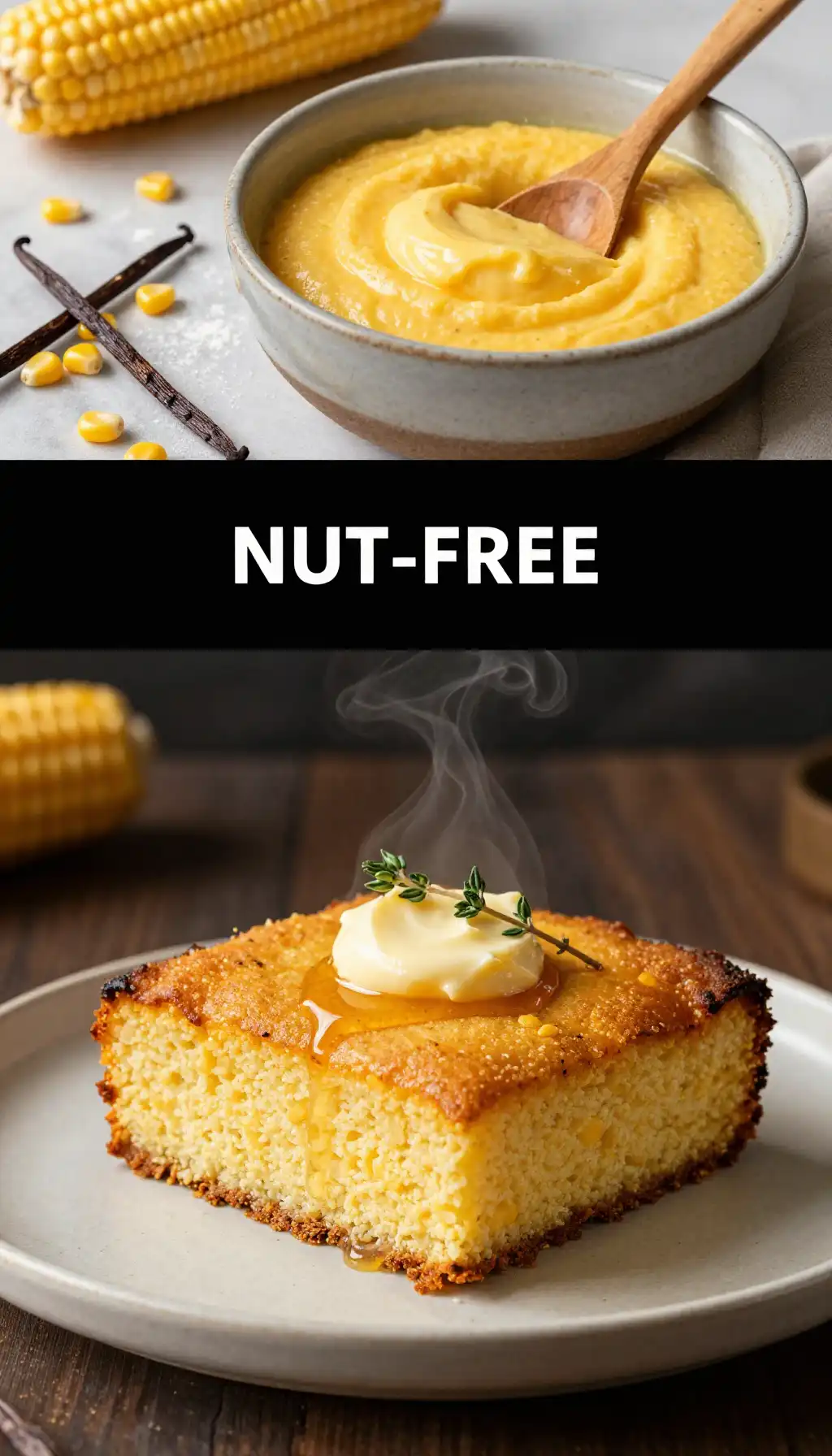 Vanilla Bean And Sweet Corn Cake