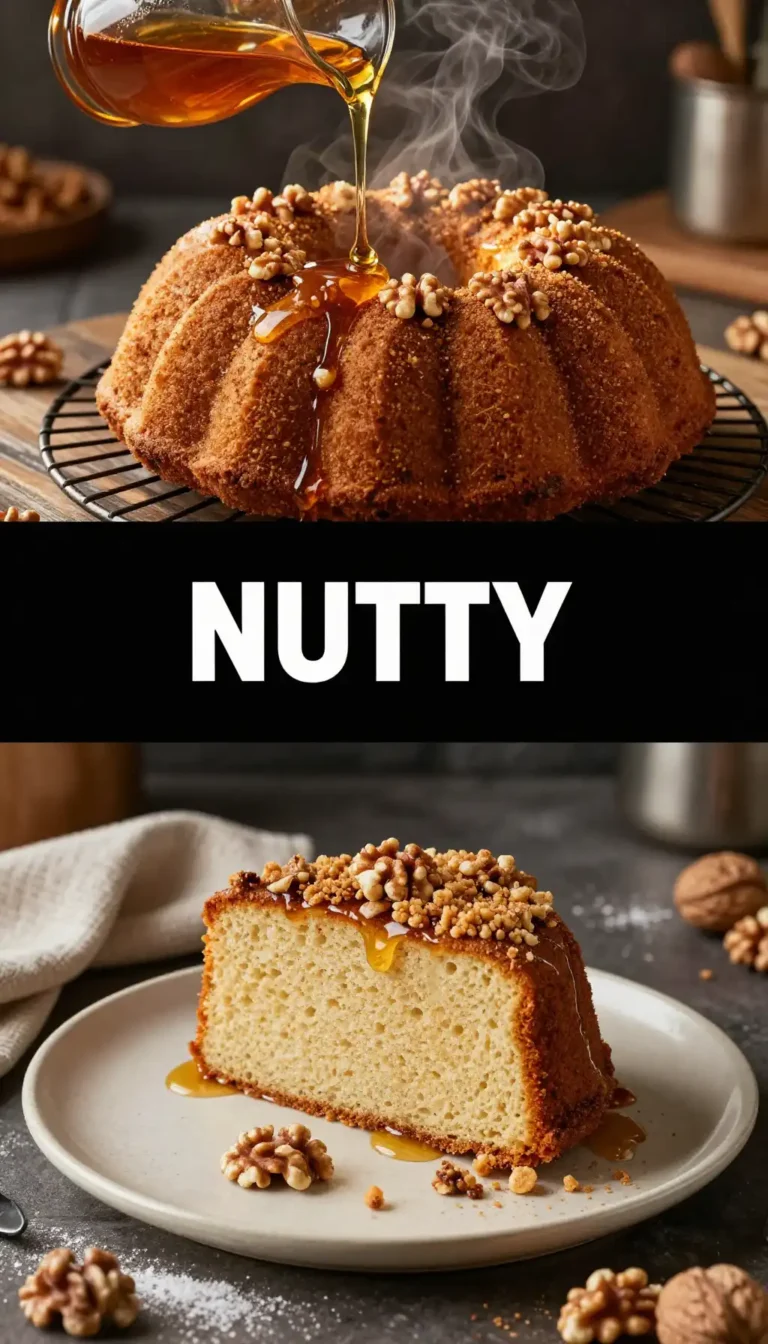 Walnut And Maple Syrup Spiced Cake