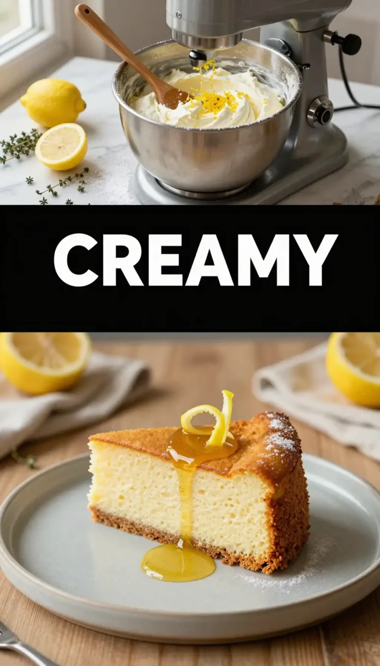 Whipped Ricotta And Lemon Zest Cake