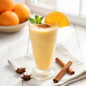 Immunity-Boosting Winter Orange Spice Smoothie Recipe