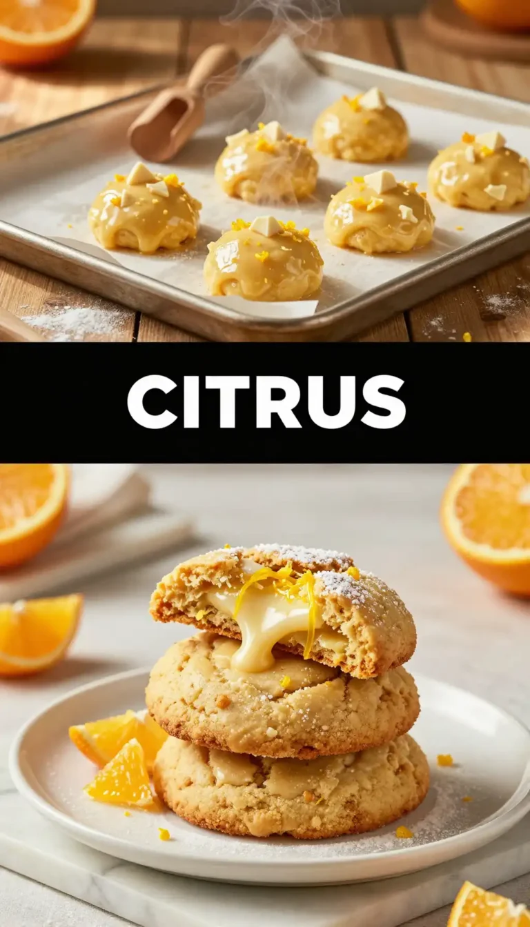 Yuzu And White Chocolate Cookies