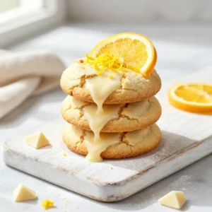Chewy Yuzu White Chocolate Cookies Recipe